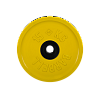 Диск обрезиненный, желтый, евро-классик 15 кг